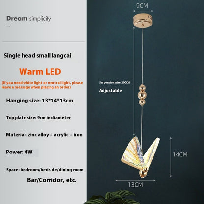 Bedroom Bedside Small Droplight Living Room TV Sofa