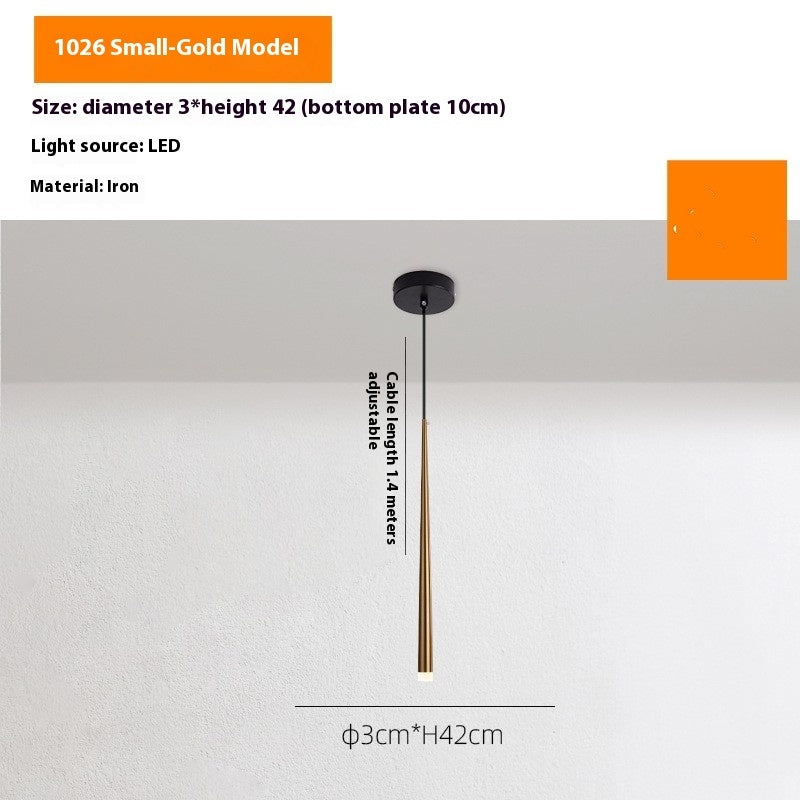 Nordic Chandelier Bedroom Bedside Lamp Minimalist Creative