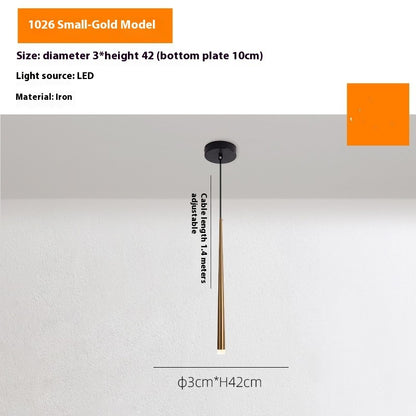 Nordic Chandelier Bedroom Bedside Lamp Minimalist Creative