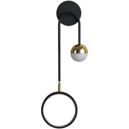 Nordic Creative Living Room Background Wall Lamp With Spotlights