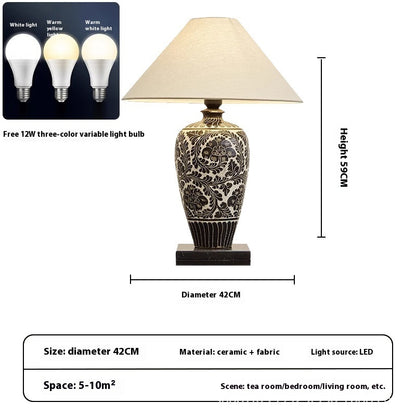New Chinese Style Study Room Decoration Table Lamp
