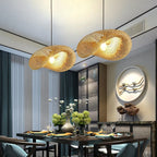 Modern Bamboo Woven Pendant Light