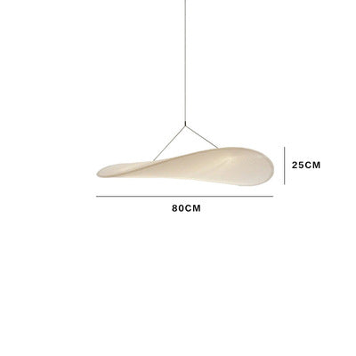 Silk Art Pendant Chandelier - Modern Bedroom Light