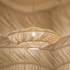 Zen Rattan Woven Pendant Ceiling Lamp