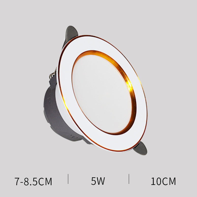 Perforated Embedded Living Room Ceiling Household Spotlight