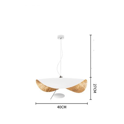 Lámpara colgante de cristal nórdico, candelabro LED
