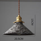 Retro Cafe Pendant Lamp Copper & Iron Design