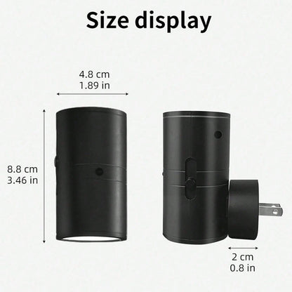 LED Wall-mounted Adjustable Brightness Soft Kitchen Corridor Bedroom Stairs Small Night Lamp