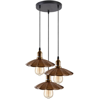 Modern Mid-Century Umbrella-Shaped Pendant Light~1482