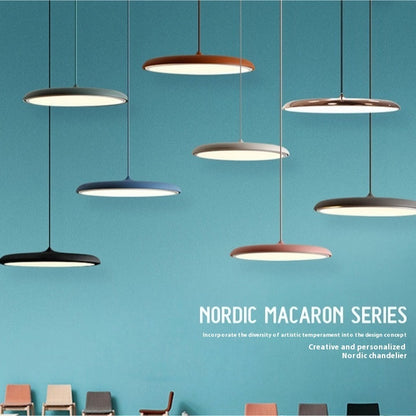 Dining Room Chandelier Macaron Flying Saucer Artistic Lamp