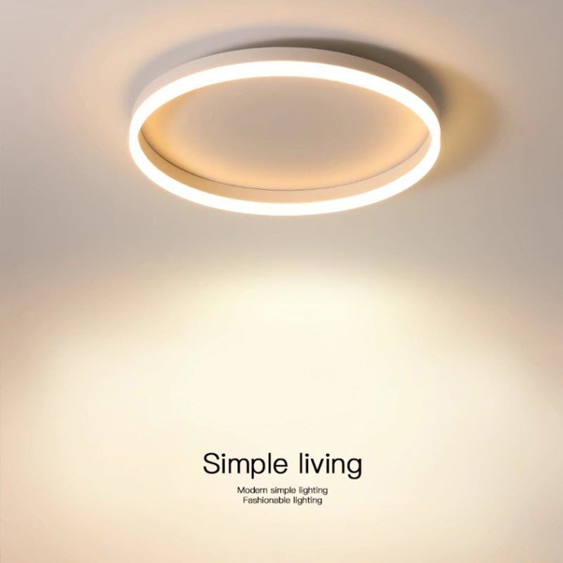 Ceiling Light Led Bedroom Modern Minimalist