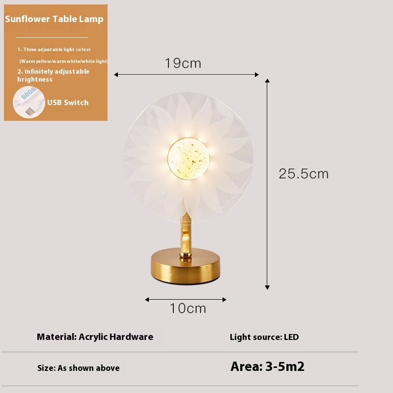 Light Luxury And Simplicity Acrylic Advanced Table Lamp