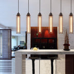 Retro Iron Cage Pendant Light Black