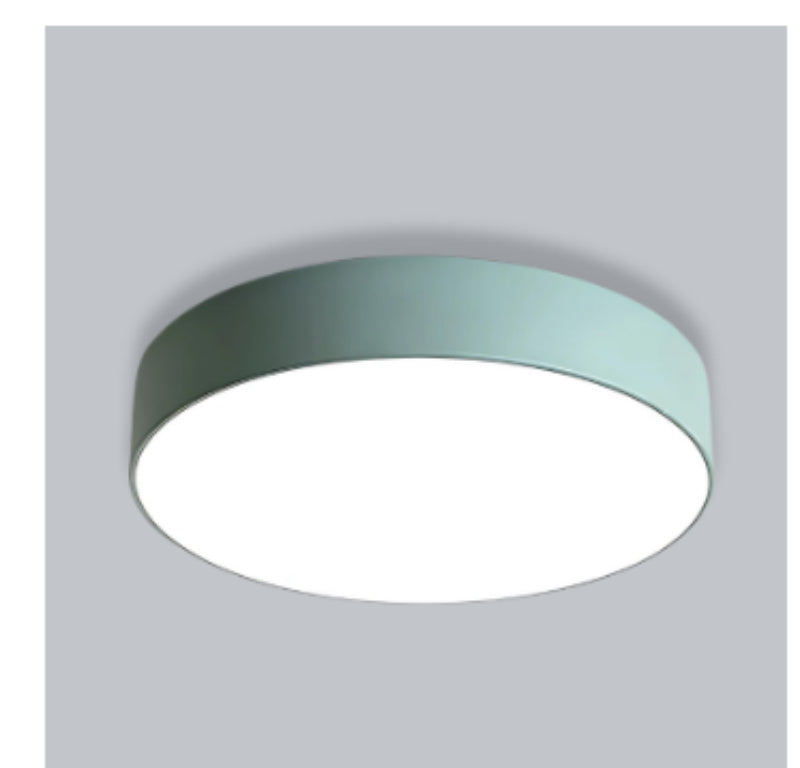 Led Ceiling Light Simple Living Room Round Nail Lamp For Domestic Use