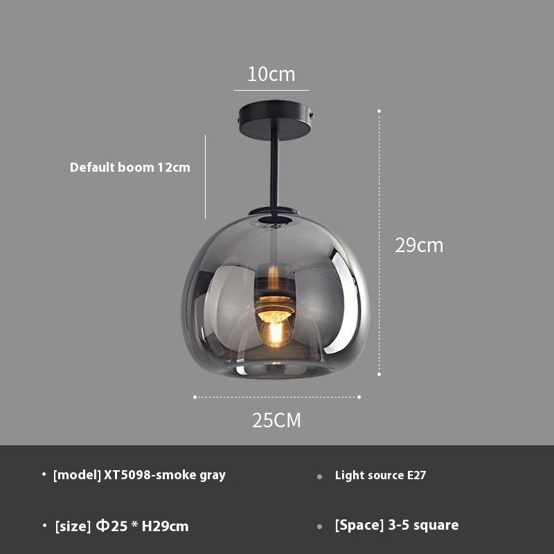 Living Room Simple Modern Creative Aisle Bedroom Art Ceiling Lamp