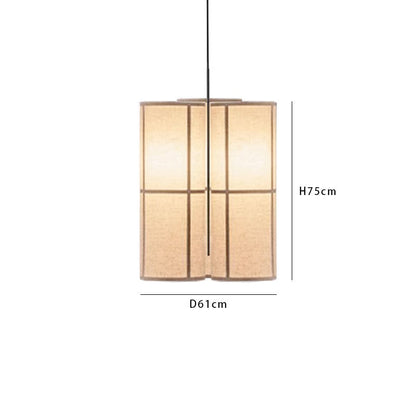 Japanese Restaurant B & B Retro Style Box Dining Commercial Tea Room Bar Lamp