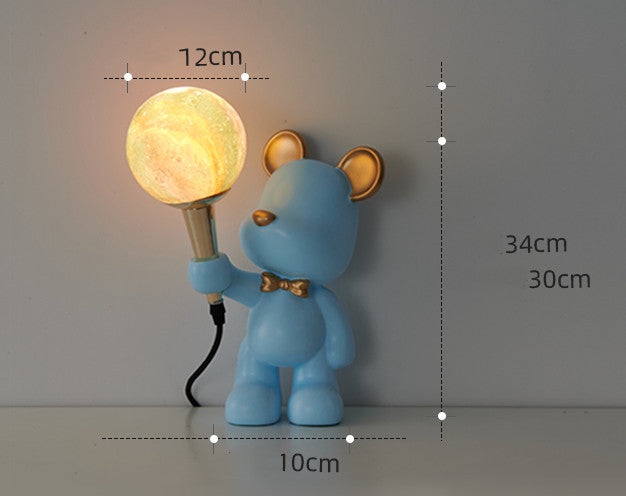 Creative Children's Room Bedroom Bedside Lamp Decoration