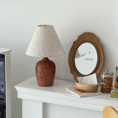 Table Lamp Silent Style Bedroom High-grade New Chinese Retro Induction Hotel