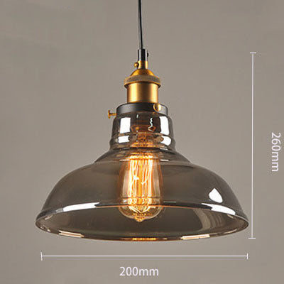 Nordic Minimalist Glass Pendant Chandelier