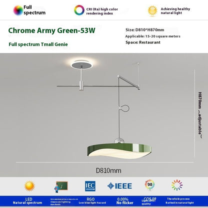 Flying Saucer Rocker Arm Restaurant Chandelier