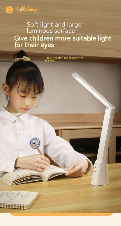 Rechargeable Folding Touch Table Lamp LED Eye Protection Learning Light