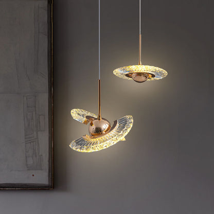 Modern Fishing Line Bar Single Head Small Chandelier