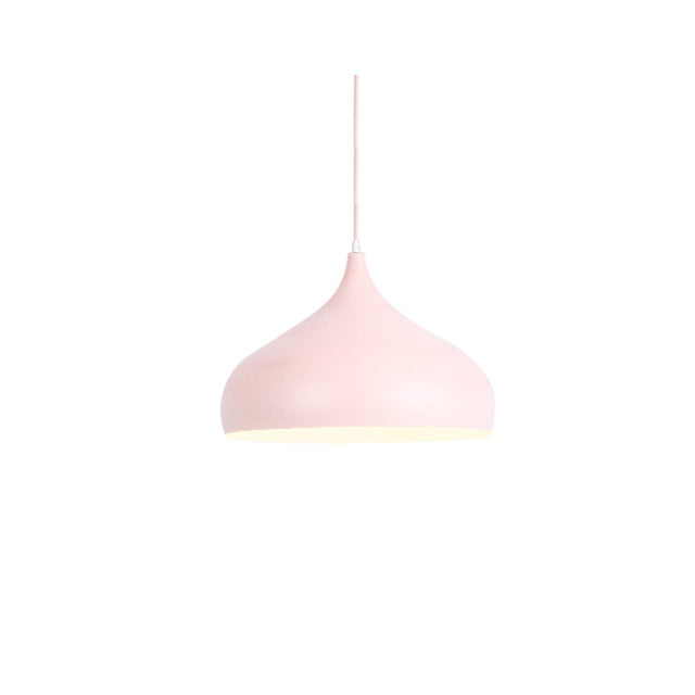 Lámpara colgante LED moderna de aluminio