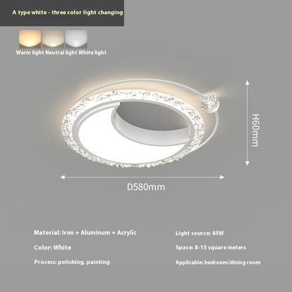 Master Bedroom Ceiling Lamp Nordic Light Luxury And Simplicity