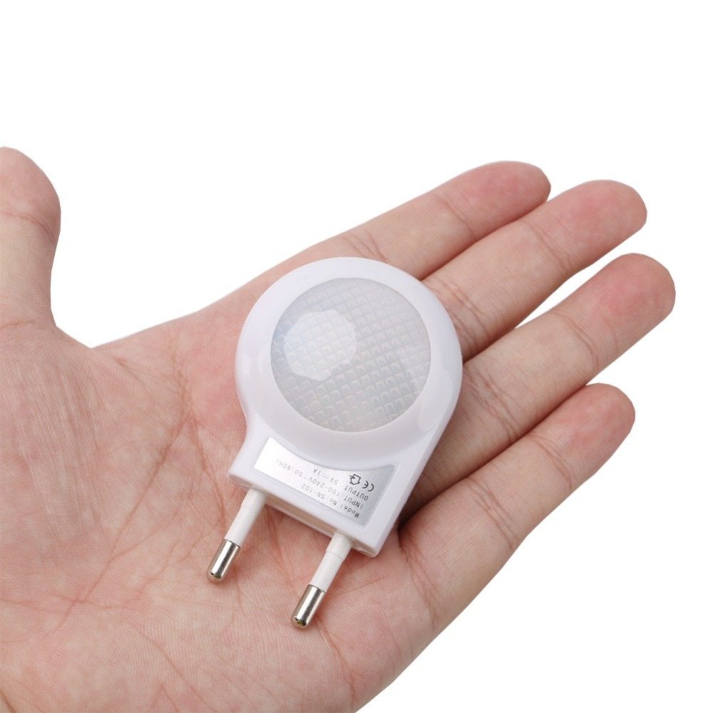 Mini LED Snail Night Light Auto Night Lamp Built-in Light Sensor Control Light Wall Lamp For Baby Kids Bedroom EU US Plug