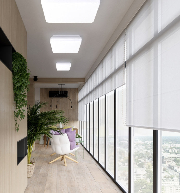 ED Three Proof Ceiling Light Square Circular Aisle