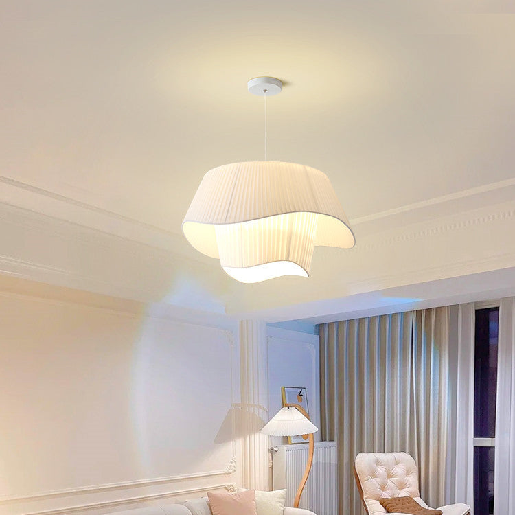 Scandinavian Retro Cream Style Small Living Room Chandelier