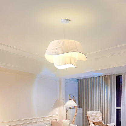 Scandinavian Retro Cream Style Small Living Room Chandelier