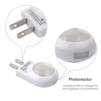 Mini LED Snail Night Light Auto Night Lamp Built-in Light Sensor Control Light Wall Lamp For Baby Kids Bedroom EU US Plug