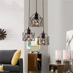 American Country Style Iron Pendant Light