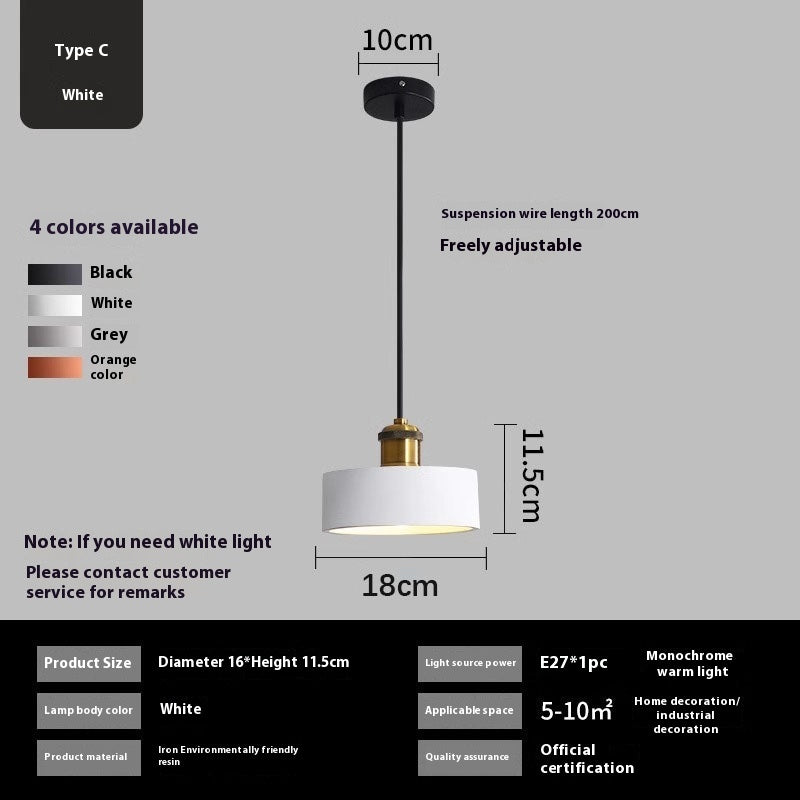 Nordic Iron Pendant Chandelier - Dining Room