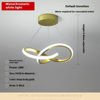 LED Loop Pendant Light Modern Minimalist