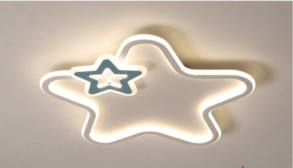 Children's Room Ceiling Led Bedroom Light Five-pointed Star Lamp