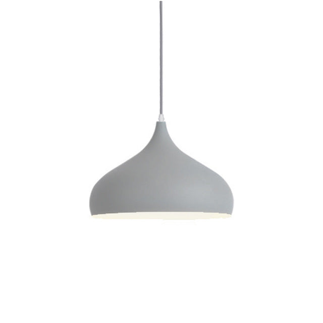 Lámpara colgante LED moderna de aluminio