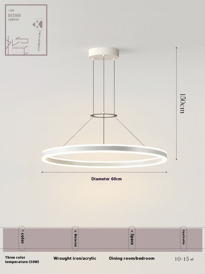 Creative Commercial Round Restaurant Chandelier