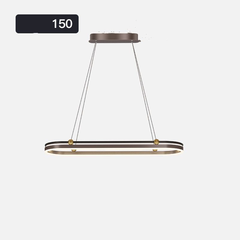 Modern Aluminum LED Pendant Chandelier with PMMA Shade