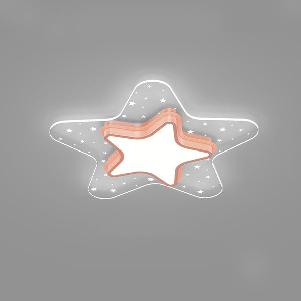 Nordic Princess Ceiling Light - Dimmable LED Stars