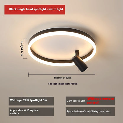 Bedroom Light Simple Modern Household Round Ceiling Lamp