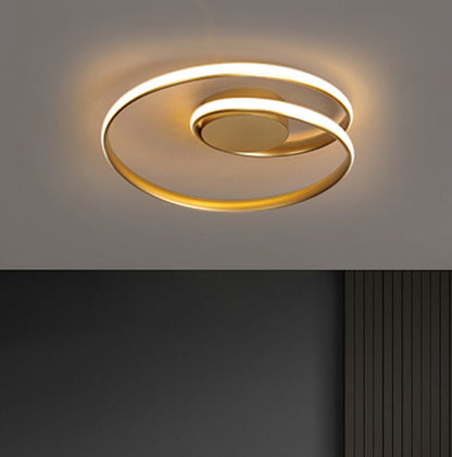 Aluminum Line Bedroom Light Simple Modern Living Room Ceiling Lamp