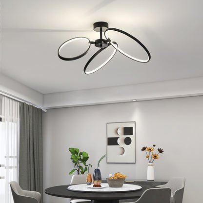 New Modern Minimalist Creative Personality Ring Led Chandelier