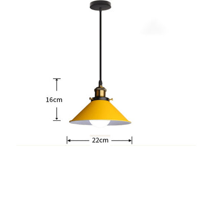 Bedroom Study Macaron Post-modern Single-head Droplight