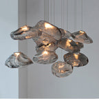 Modern Glass Pendant Chandelier Light