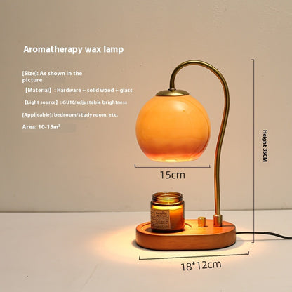 Creative Melting Wax Aromatherapy Timing Dimming Small Night Lamp