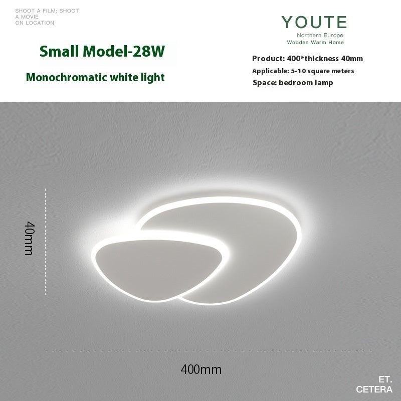 Bedroom Ceiling Lamp Triangle Art