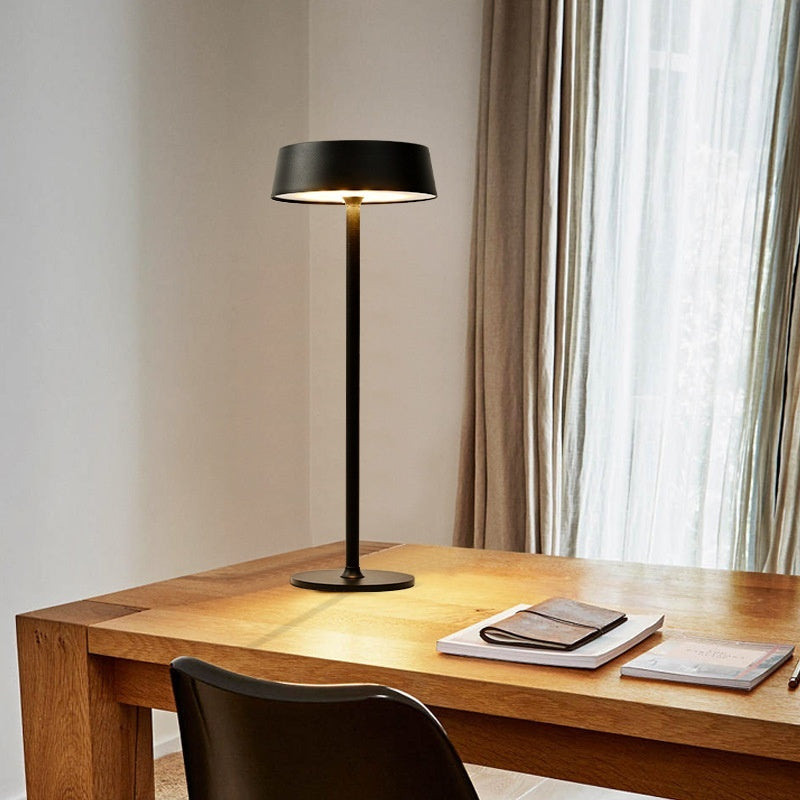 High Foot Metal Mushroom Lamp Cafe Atmosphere USB Charging Touch Lamp