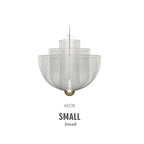 Nordic Mesh Shadow Pendant Light